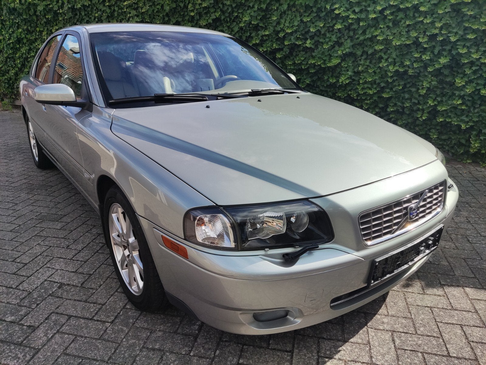Volvo S80 2.4D Summum/2004/155.000/gazole/automatique/, Autos, Volvo, Cuir, Argent ou Gris, Achat, Automatique