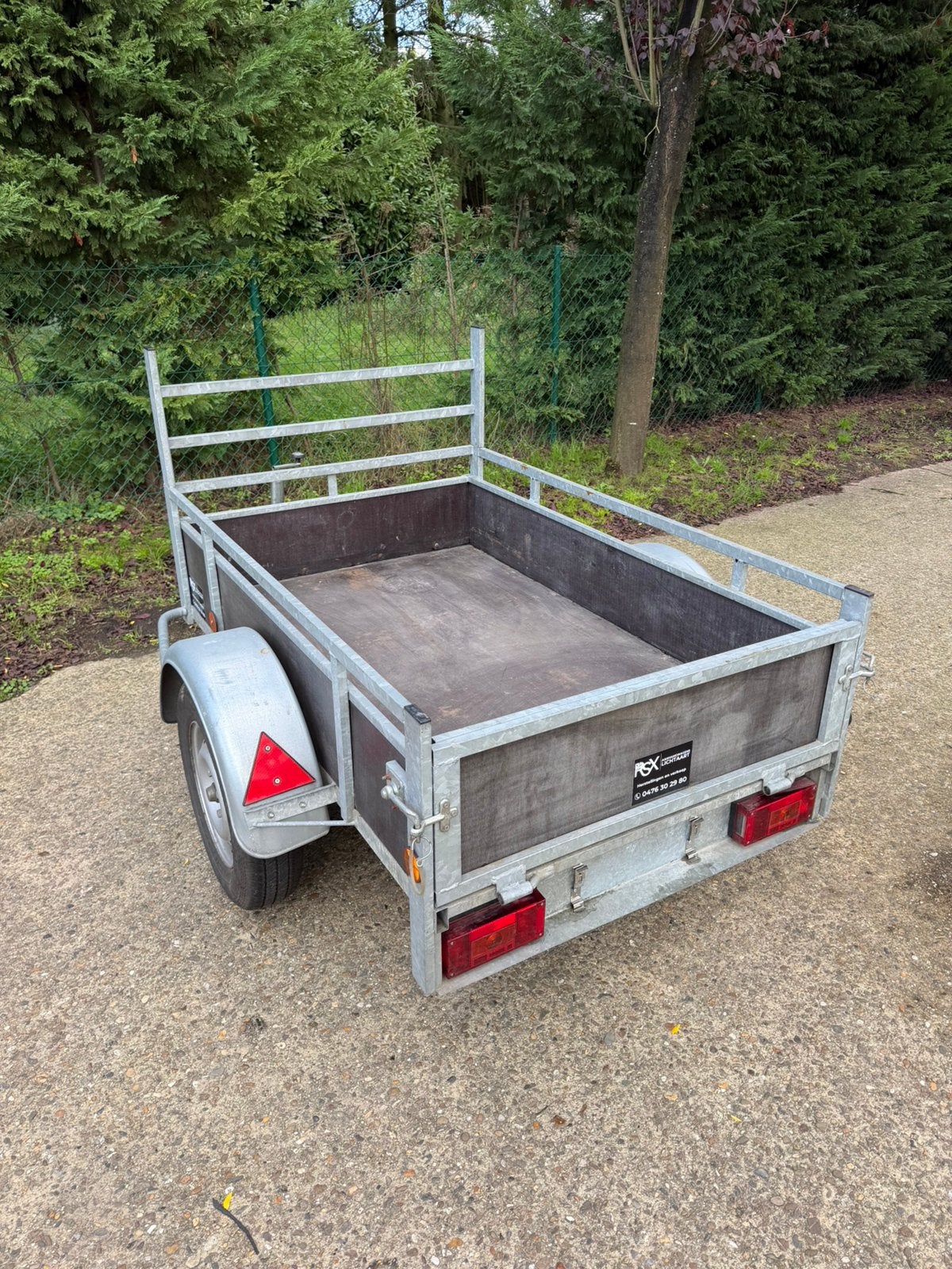 Bw trailers 158-100 ongeremd in goede staat volledig nazicht, Enlèvement