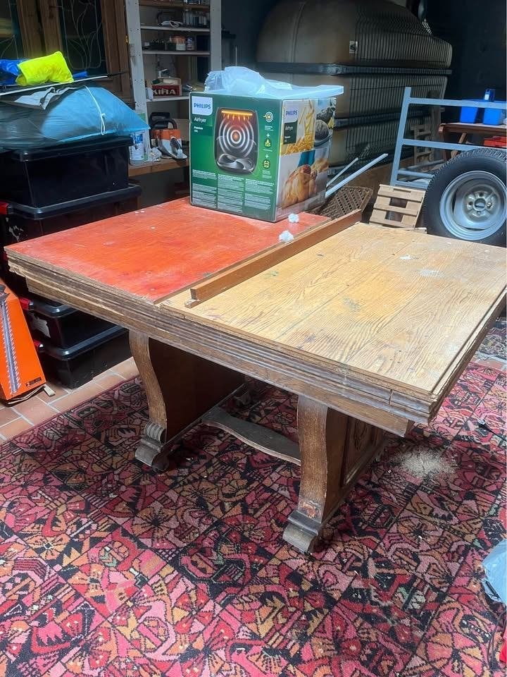 table sur 4 roues, Enlèvement, Utilisé, 75 cm ou plus, Rectangulaire