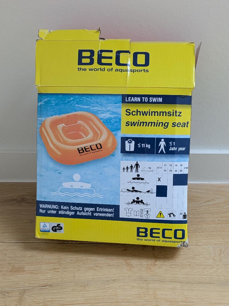 Beco zwemzitje tot 11kg, Kinderen en Baby's, Overige Kinderen en Baby's, Ophalen, Zo goed als nieuw