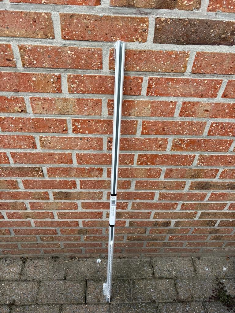 Uitschuifbare gordijnrail 110-200 cm, Ophalen, Nieuw, Wit
