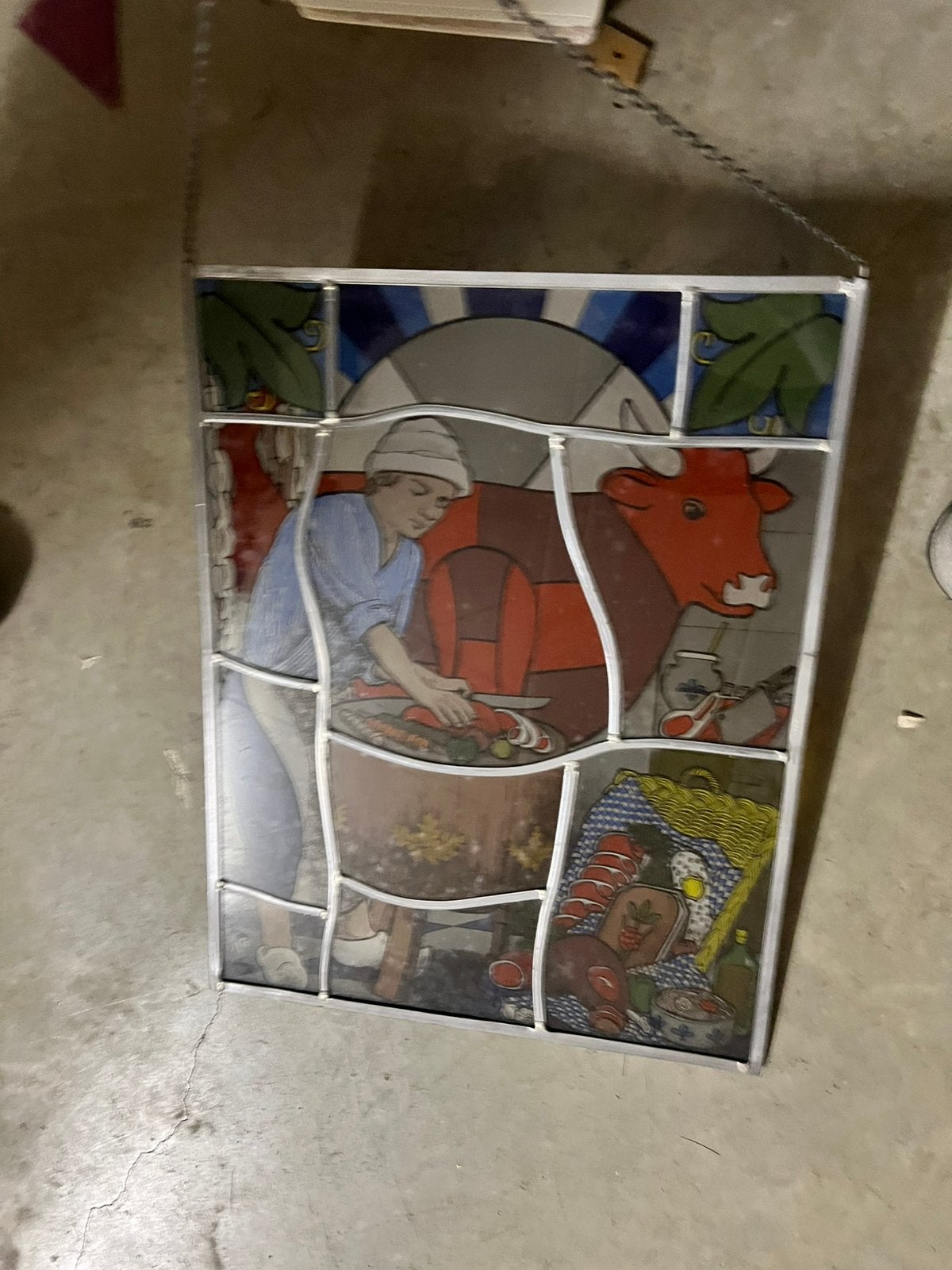 Prachtige glaskunst om op te hangen, Ophalen, Zo goed als nieuw