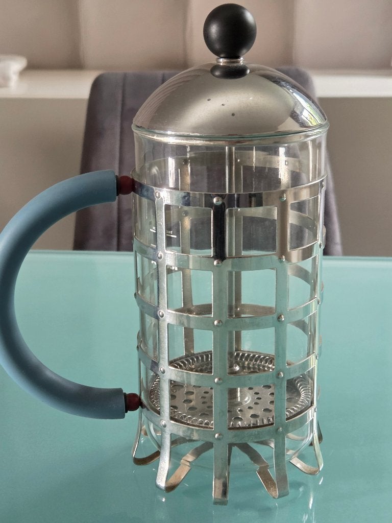 Koffiepot Alessi, Huis en Inrichting, Zilver, Zo goed als nieuw, Ophalen, Theepot/fluitketel