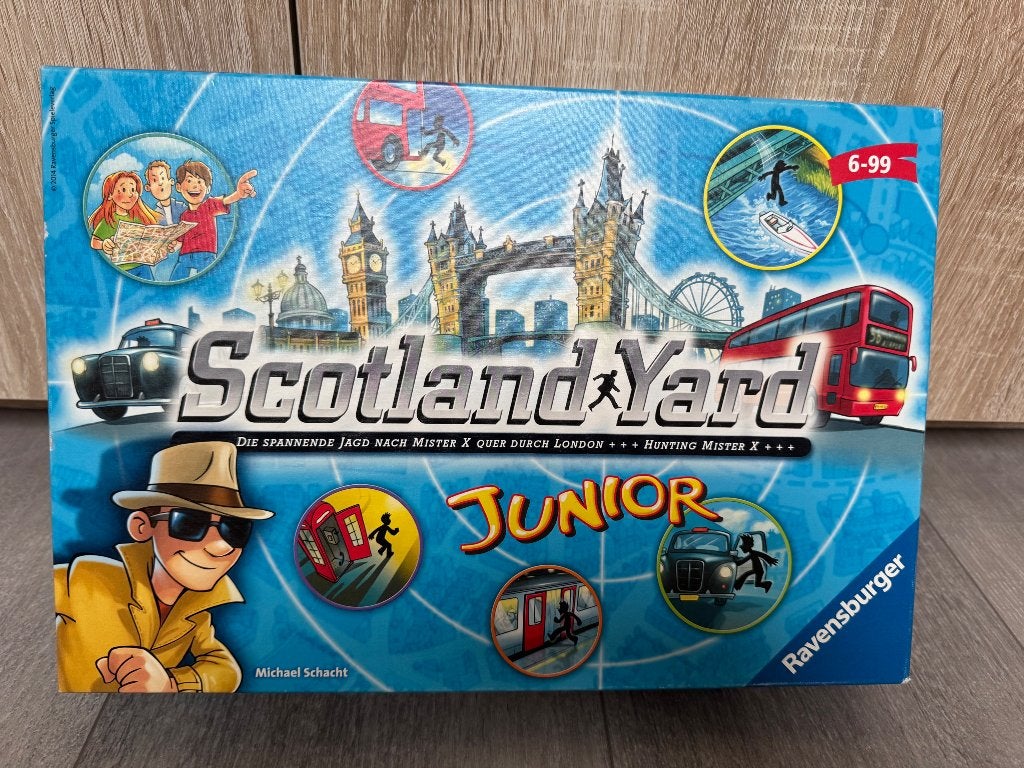 Jeu de société Scotland Yard Junior de Ravensburger, Hobby en Vrije tijd, Ophalen, Zo goed als nieuw, Ravensburger