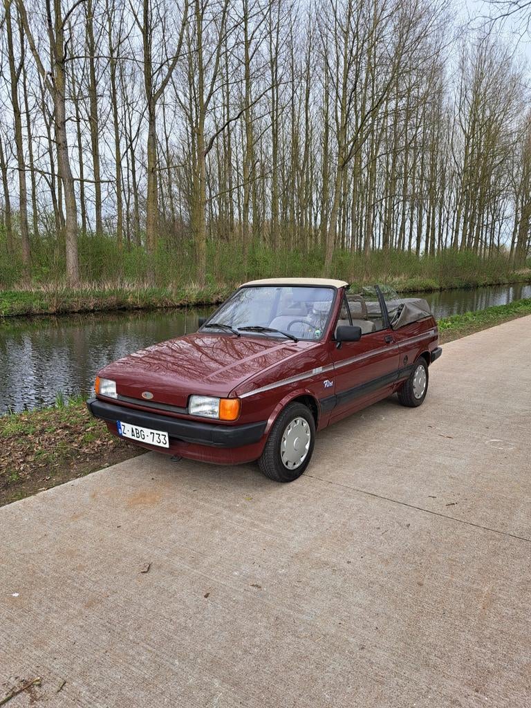 FORD FIESTA CABRIO ENIGE IN BELGIË, Auto's, Cabriolet, Particulier, Ford, Te koop