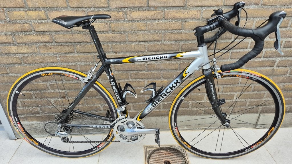 Nieuwe Staat - Amerikaanse fiets "Merckx" Alum - Carbon =>, Fietsen en Brommers, Fietsen | Racefietsen, Aluminium, 49 tot 53 cm