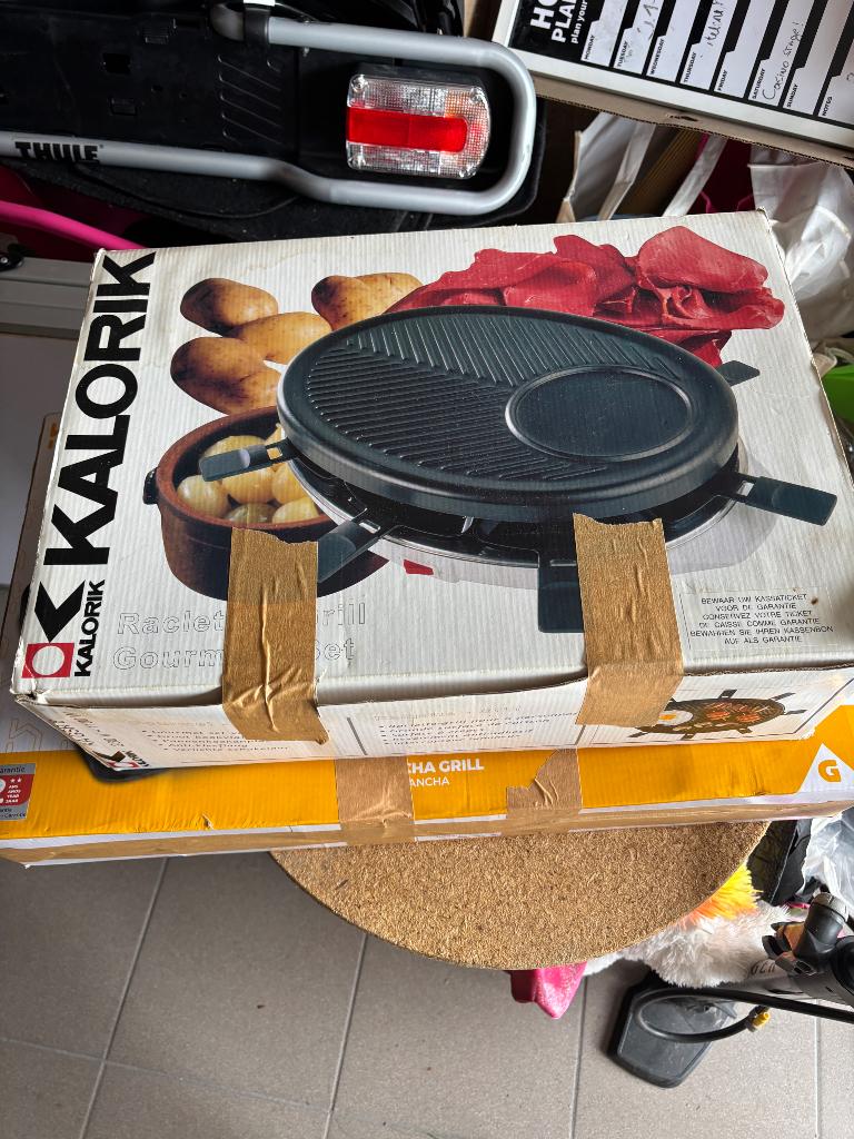 Raclette grill gourmet nieuw, Ophalen of Verzenden, Nieuw
