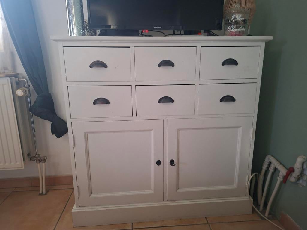 Buffet en pitchpin, Maison & Meubles, Armoires | Dressoirs, Pin, Enlèvement