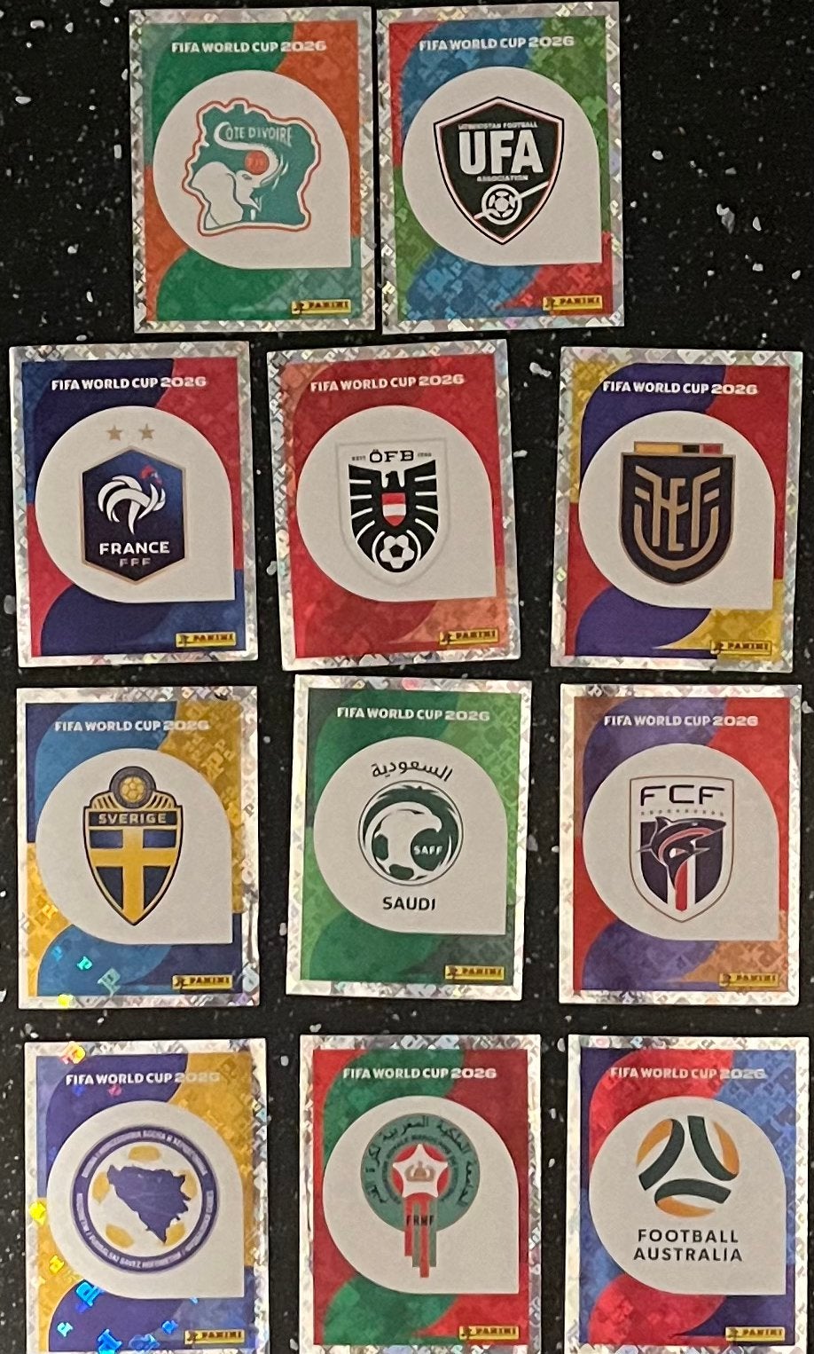 Stickers panini coupe du monde, Enlèvement