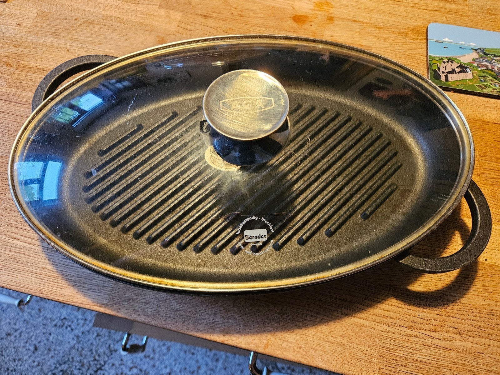 Cocotte fonte AGA- Berndes, Avec couvercle, Enlèvement, Utilisé, Autres marques