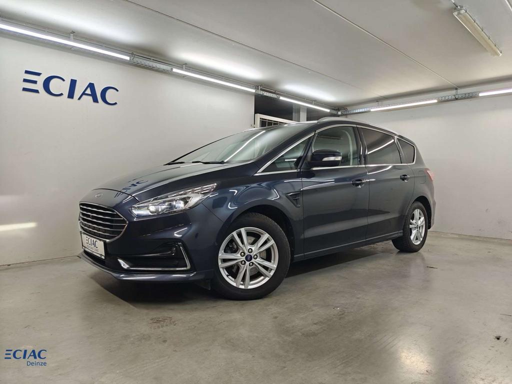 Ford S-Max 2.0 TDCi Titanium - 99872km - Garantie, https://public.car-pass.be/vhr/a80ce8cd-7ddd-43ef-bcc6-62990eb5d8ca, Blauw