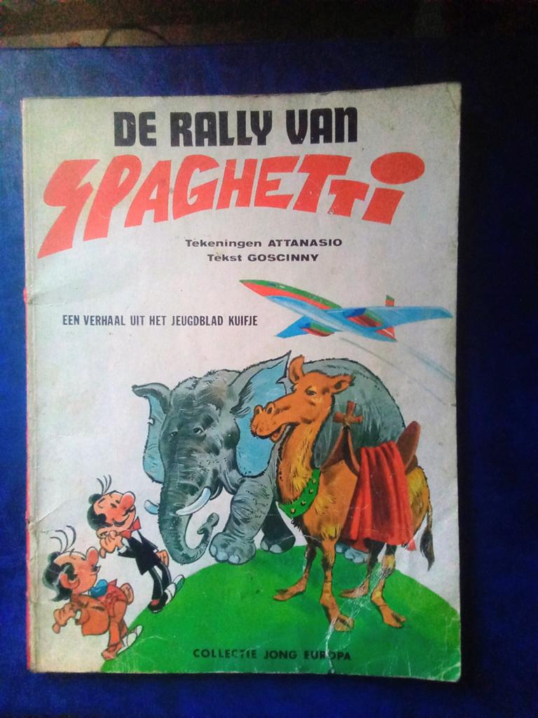 Stripverhaal Spaghetti (1968 )1ste Druk, Verzenden