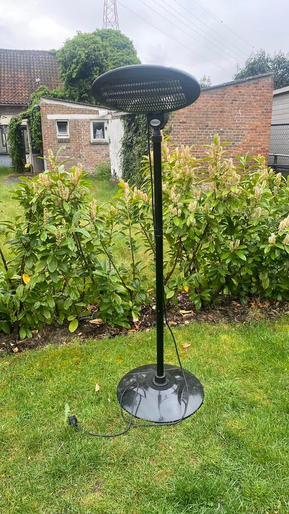 Elektrische terrasverwarmer, Draaibaar, Gebruikt, Vloer, Ophalen