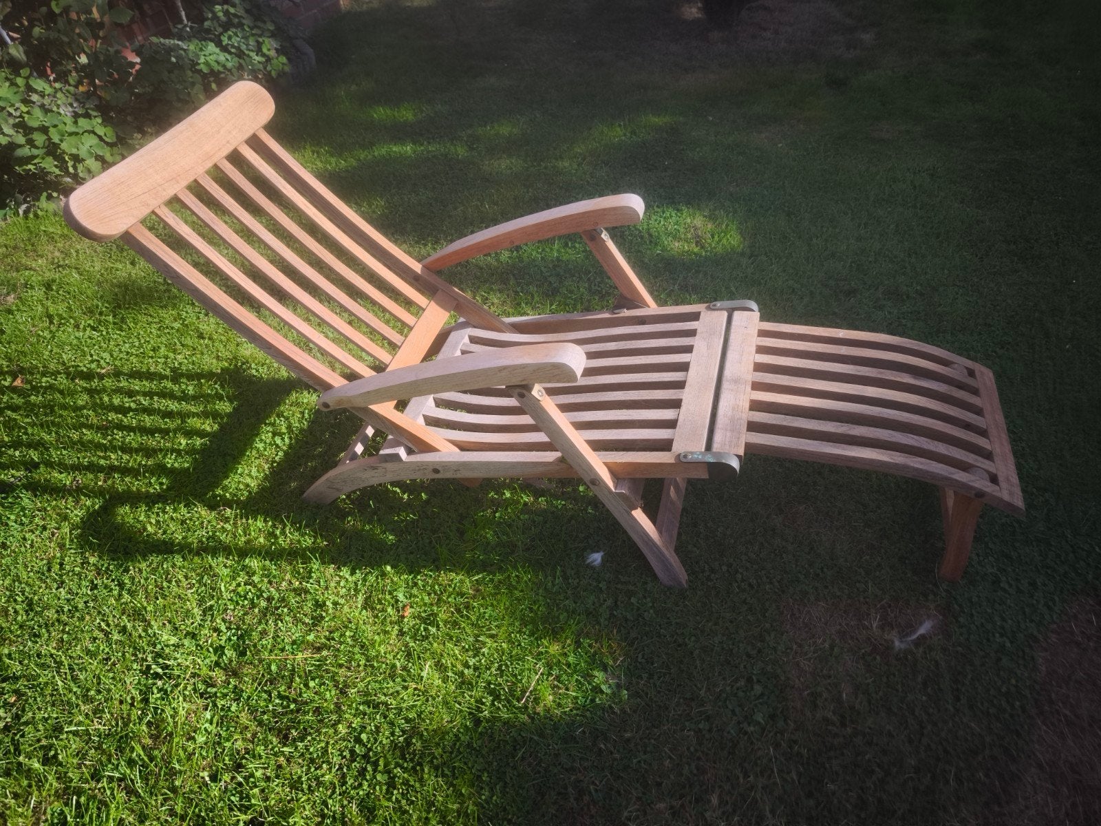 Chaises longues, Jardin & Terrasse, Enlèvement, Comme neuf, Bois, Réglable