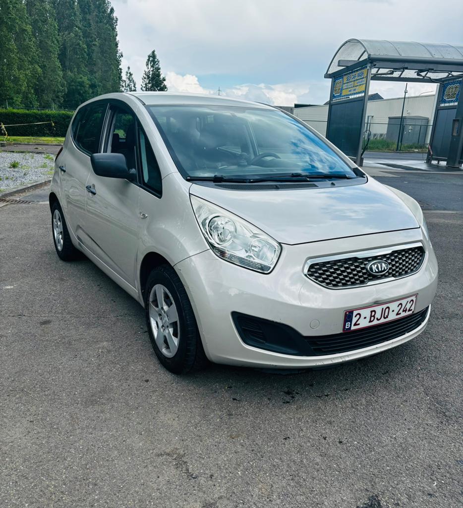 Kia Venga / essence 1.4 / 2eme propriétaires, Autos, Kia, Achat, Boîte manuelle, Noir, 5 portes