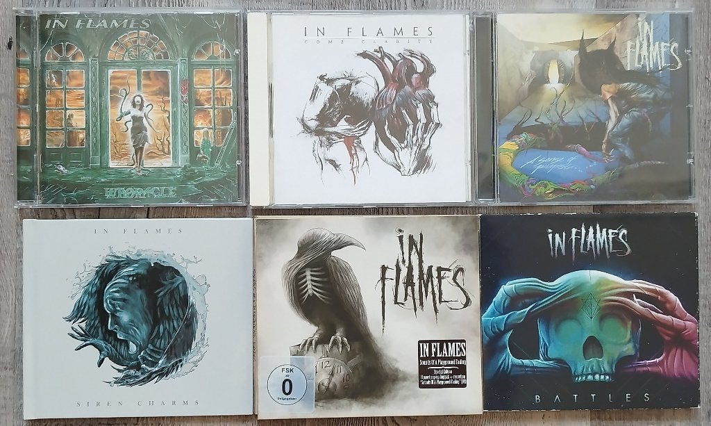 CDs: In Flames /Dark Tranquillity /Arch Enemy /Kreator /VG+, Digipak, Ophalen of Verzenden, Zo goed als nieuw, Progressive metal