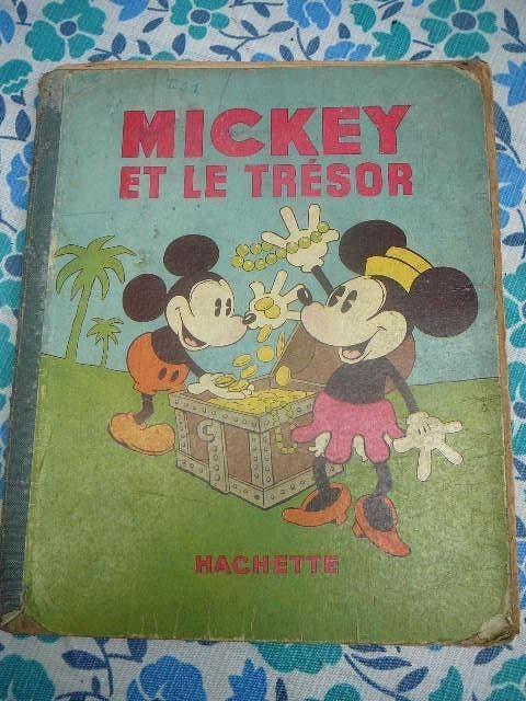 mickey et le trésor 1934, Ophalen of Verzenden, Mickey Mouse, Gebruikt, Overige typen