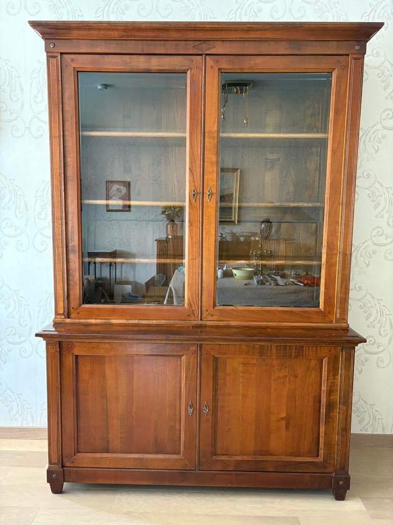 Vitrine en cerisier, Enlèvement, Comme neuf