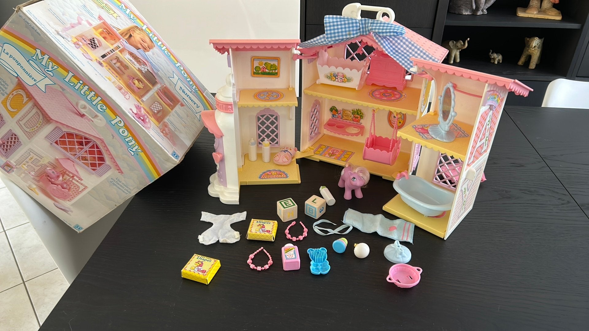 My Little Pony, de Nursery uit 1995 met doos., Ophalen of Verzenden, Zo goed als nieuw
