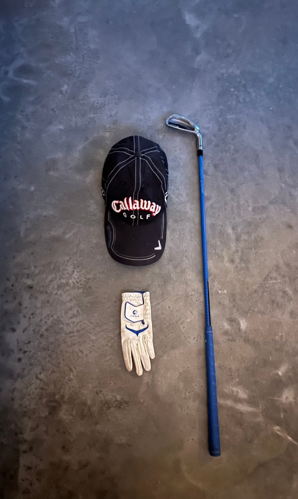 Club enfant avec gant et casquette, Sports & Fitness, Golf, Enlèvement, Comme neuf, Club, Callaway