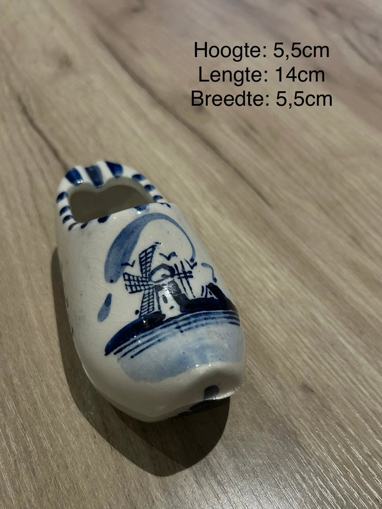 Beeldje klompje (Delfts blauw), Verzamelen, Ophalen of Verzenden, Zo goed als nieuw, Overige typen