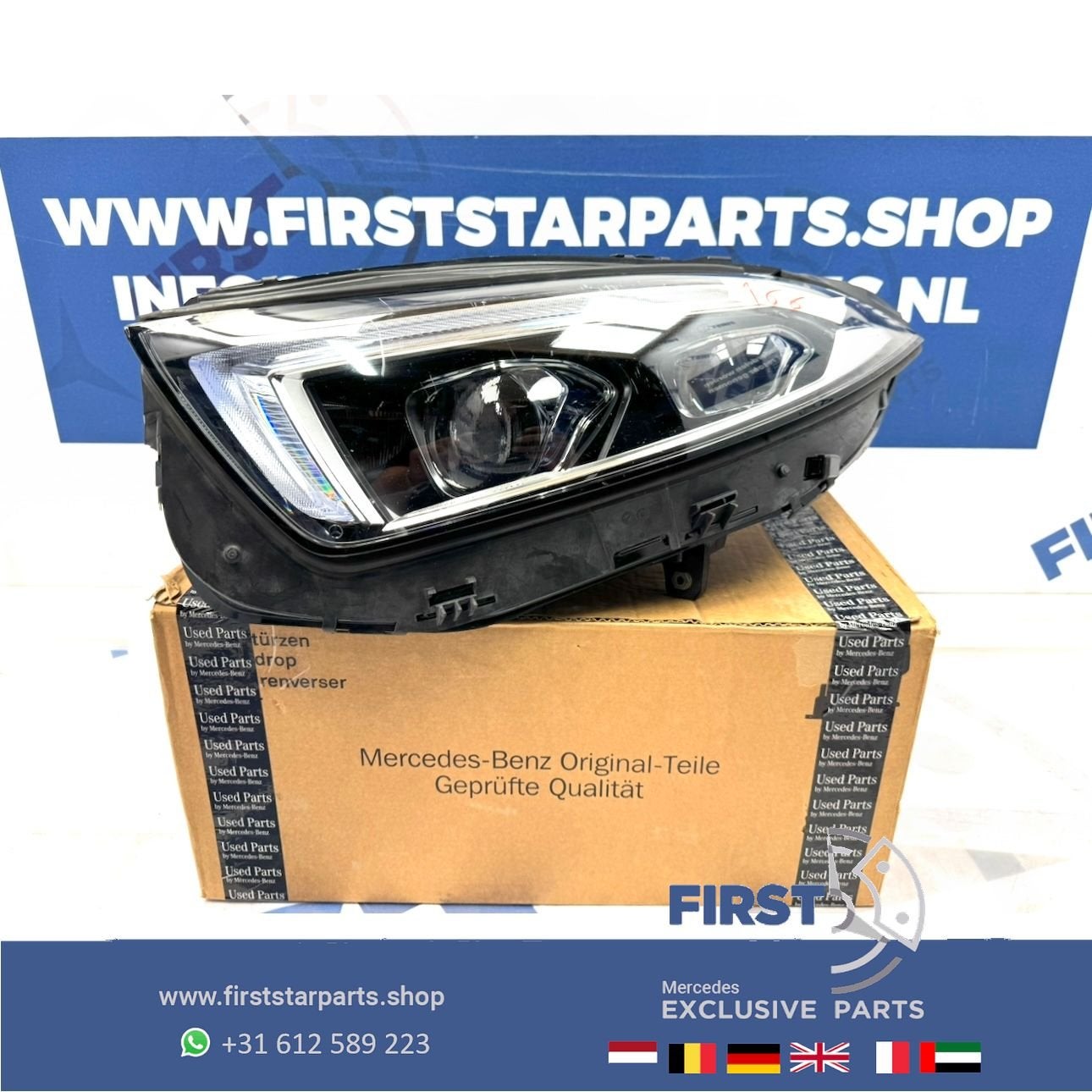 A2579068300 W257 C257 CLS MULTIBEAM LED KOPLAMP LINKS Merced, Auto-onderdelen, Gebruikt, -, Ophalen of Verzenden, -