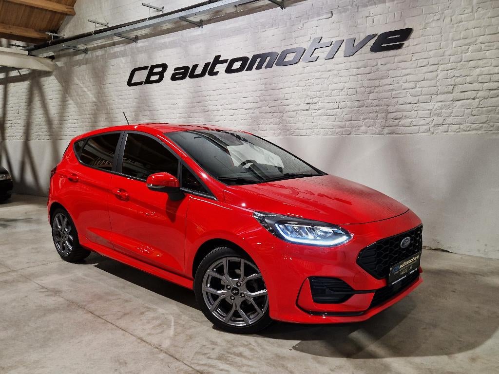 Ford Fiesta ST line met garantie, Auto's, Ford, Bedrijf, Te koop, Fiësta, ABS, Achteruitrijcamera, Adaptieve lichten, Airbags