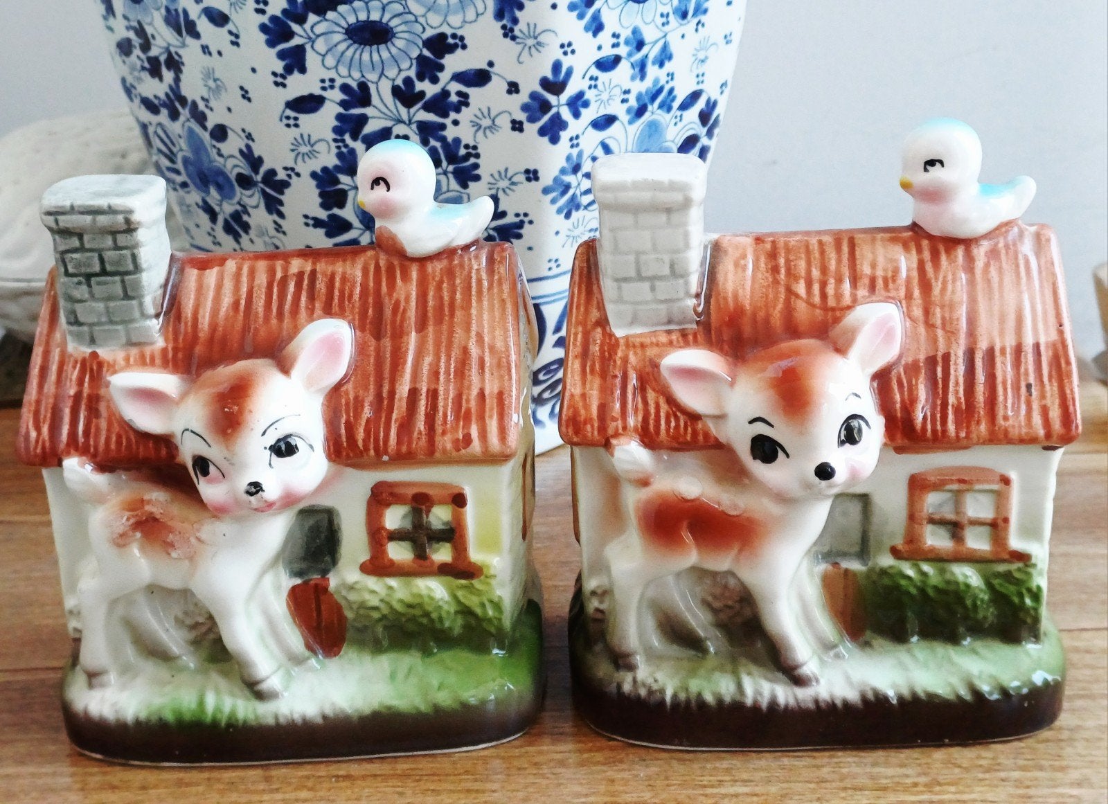 2 vintage identieke spaarpotje bambi, Ophalen of Verzenden