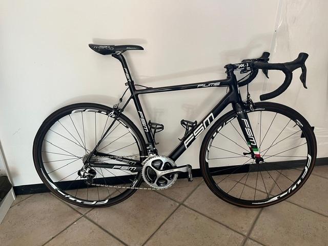 Carbon klimfiets, Fietsen en Brommers, 28 inch, Gebruikt, Velgrem, Meer dan 20 versnellingen