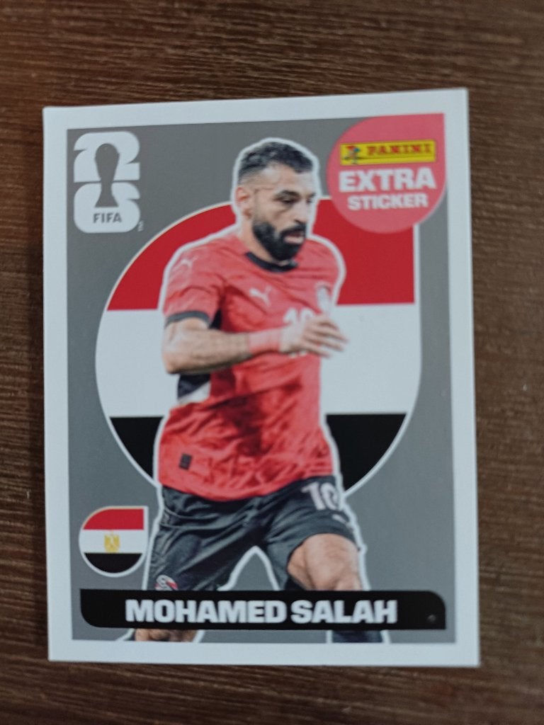Mohamed Salah - WC 2026 - Extra sticker Silver, Verzamelen, Ophalen of Verzenden, Nieuw