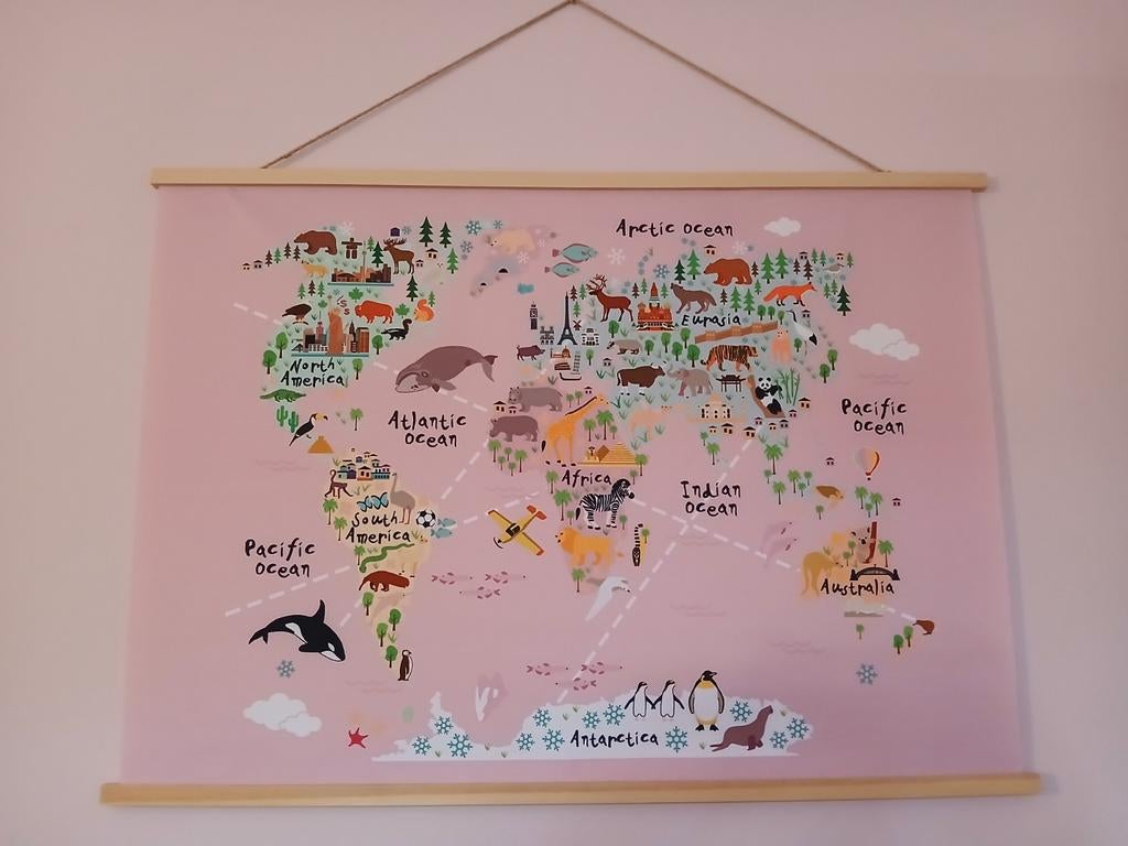 Leuke wereldkaart, Ophalen