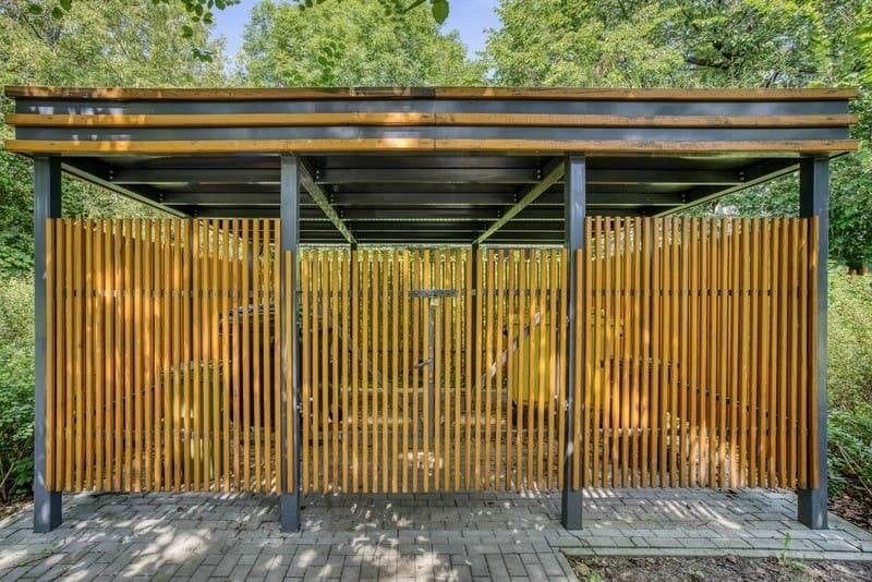 Rangement multifonctionnel, Jardin & Terrasse, Enlèvement, Neuf, Bois, Stockage de conteneurs