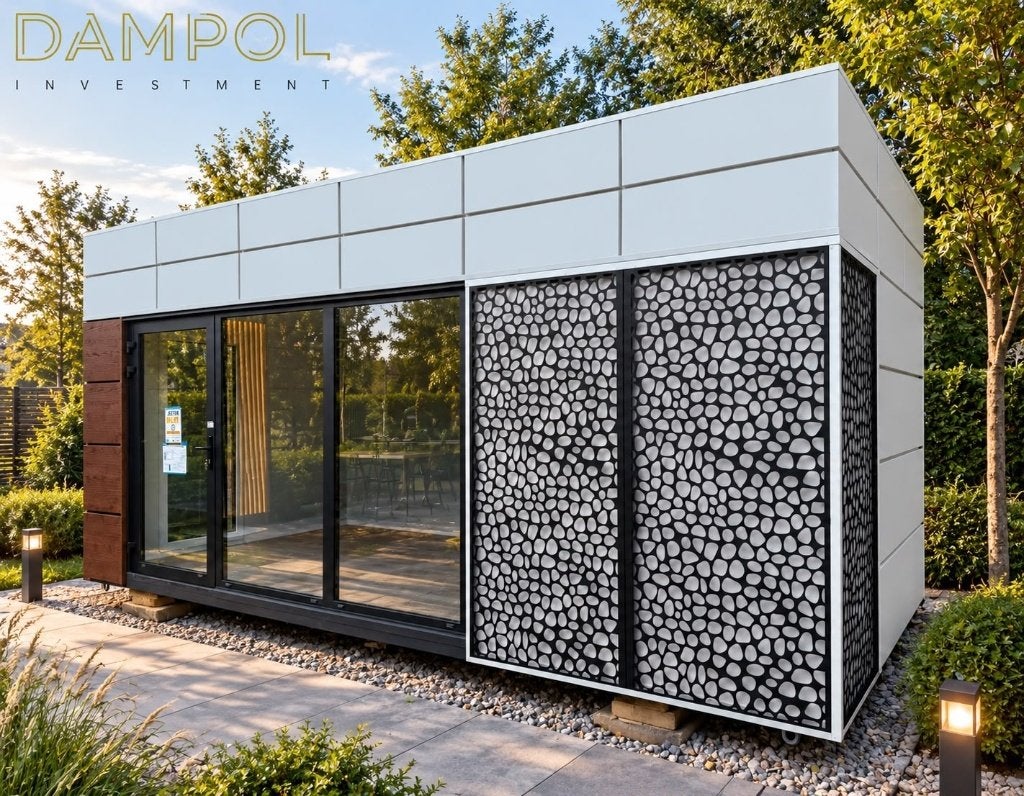 Zorgwoning/Tiny house/Pavillon moderne 6x3, Enlèvement, 500 cm ou plus, Autres matériaux, Neuf