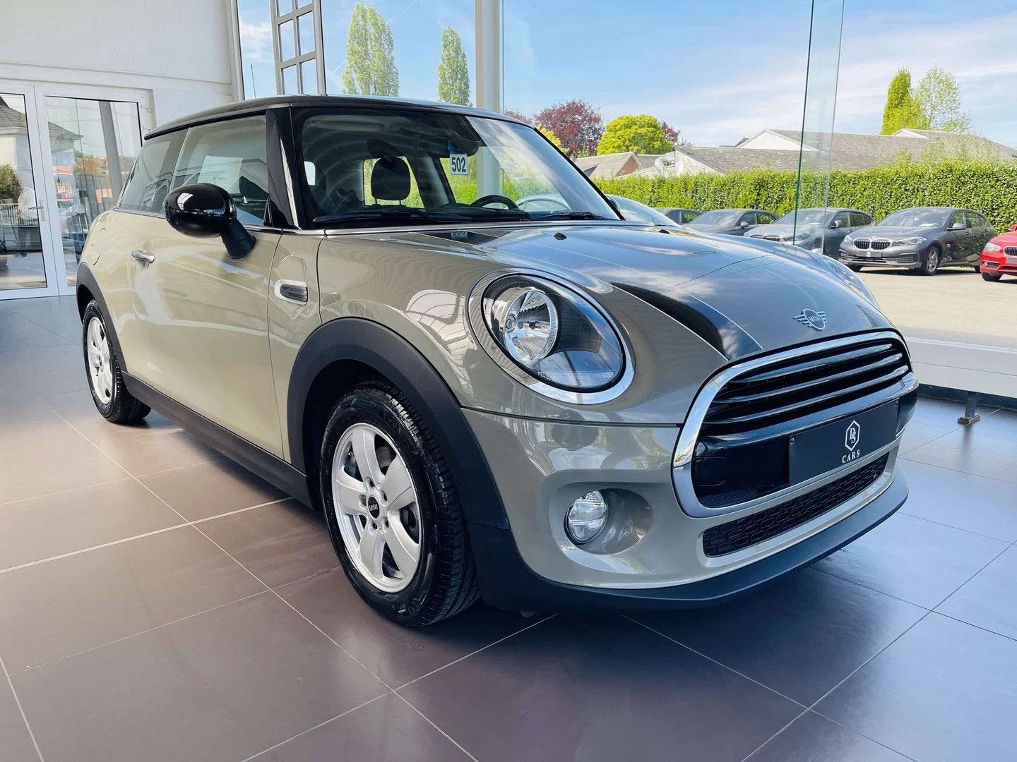 MINI Cooper 1.5i * GARANTIE + GPS + CLIM DIGI *, Autos, 100 kW, Argent ou Gris, Euro 6, Entreprise