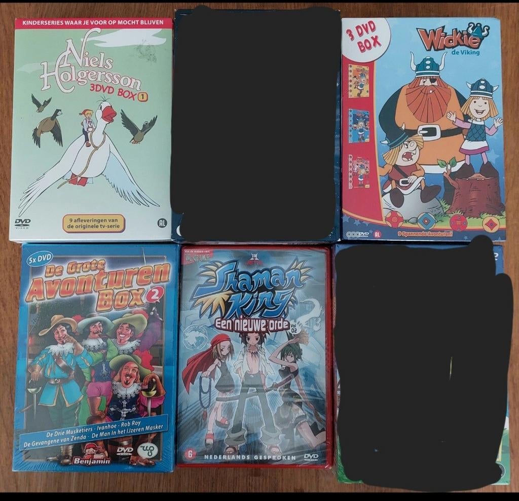 DVD - BOX  - SEALED - KINDERFILMS - alles 10€ of 4€ per stuk, Tous les âges, Enlèvement ou Envoi, Neuf, dans son emballage