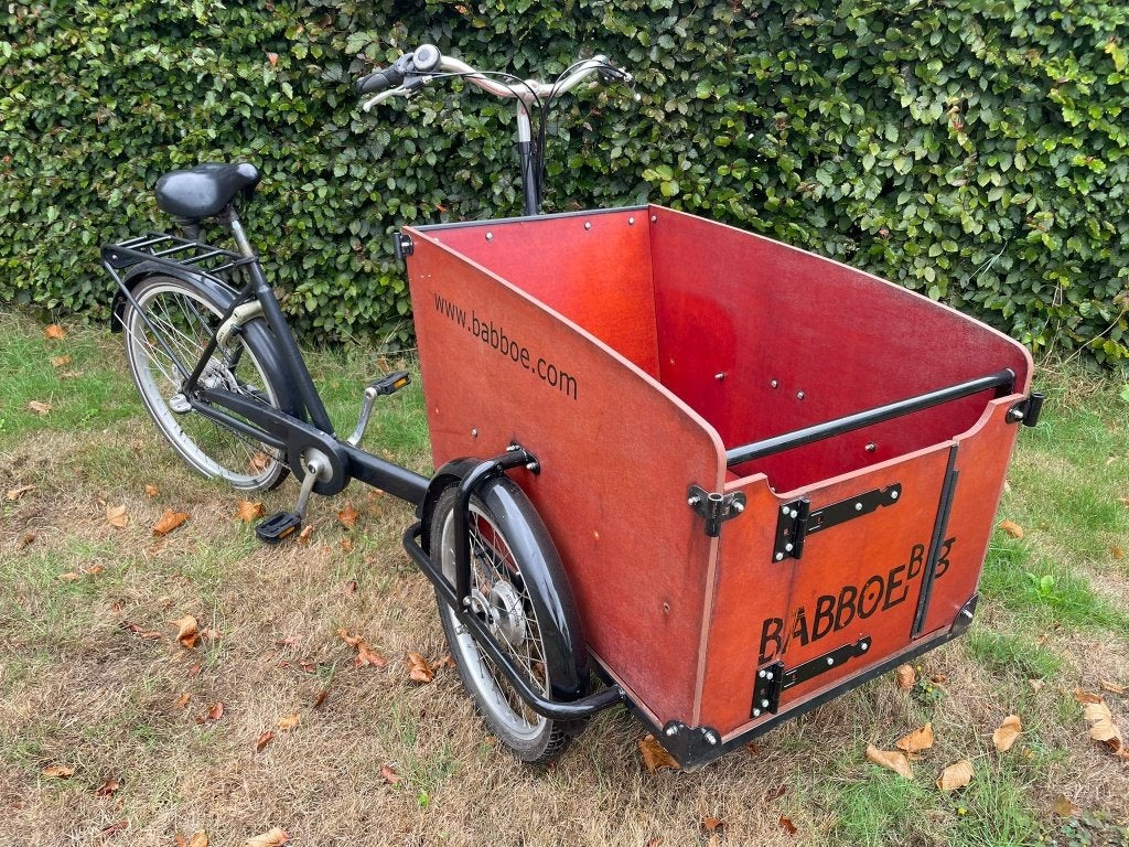 Vélo cargo Babboe Big avec Doggy Door — bon état, Vélos & Vélomoteurs, Vélos | Vélos avec bac, Autres marques, Frein à tambour