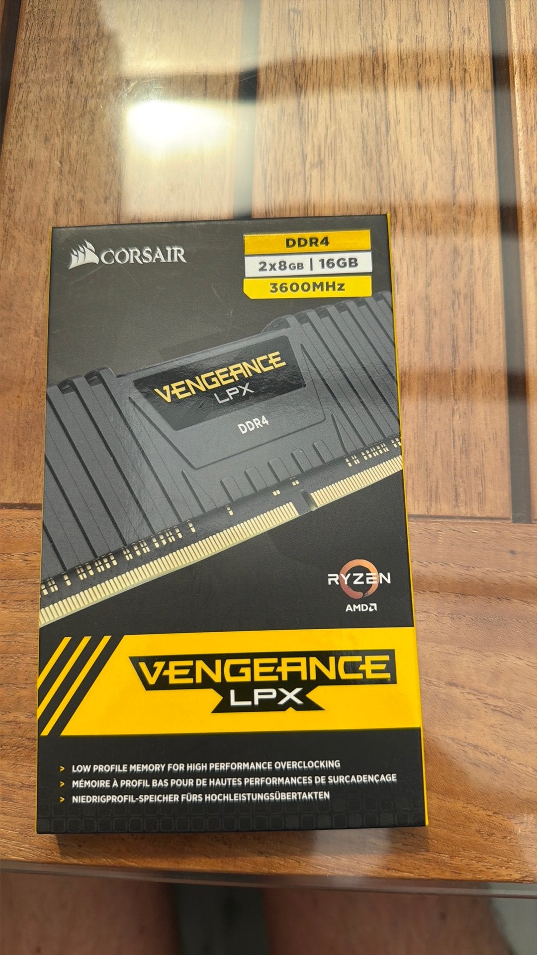Ram Corsair Vengeance 16GB DDR4 3600MHZ, Informatique & Logiciels, Mémoire RAM, Enlèvement ou Envoi, Neuf, DDR4