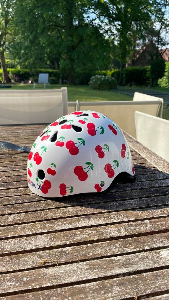 Fietshelm kinderen, Fietsen en Brommers, Ophalen, Gebruikt, XS, Meisje