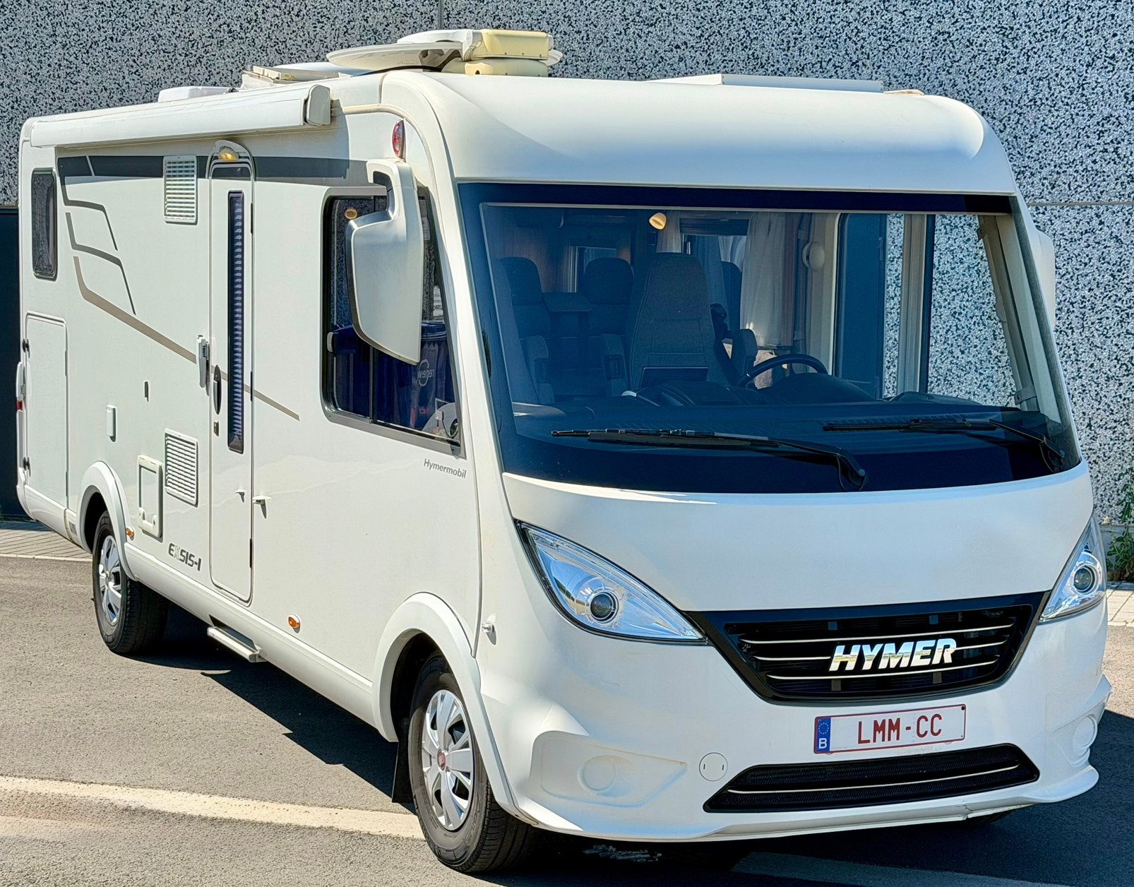 Camping-car Intégral Hymer EX 678 AUTOMATIQUE, 6 à 7 mètres, Fiat, Réservoir d'eau usée, Intégral