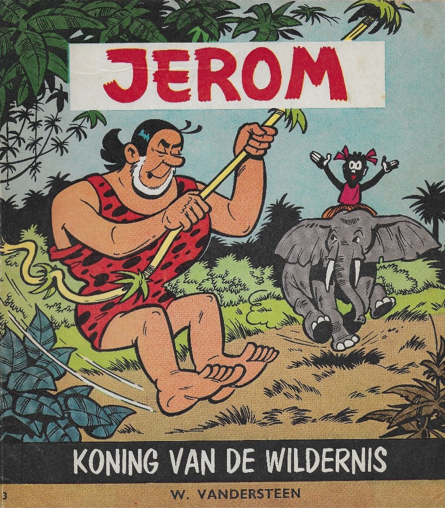 5 x Jerom vierkante reeks, Plusieurs BD, Enlèvement ou Envoi, Utilisé, Willy Vandersteen