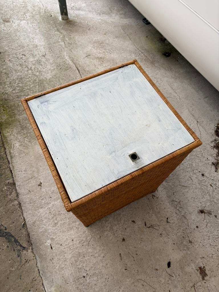Rieten mand, Huis en Inrichting, Ophalen, Gebruikt, Riet