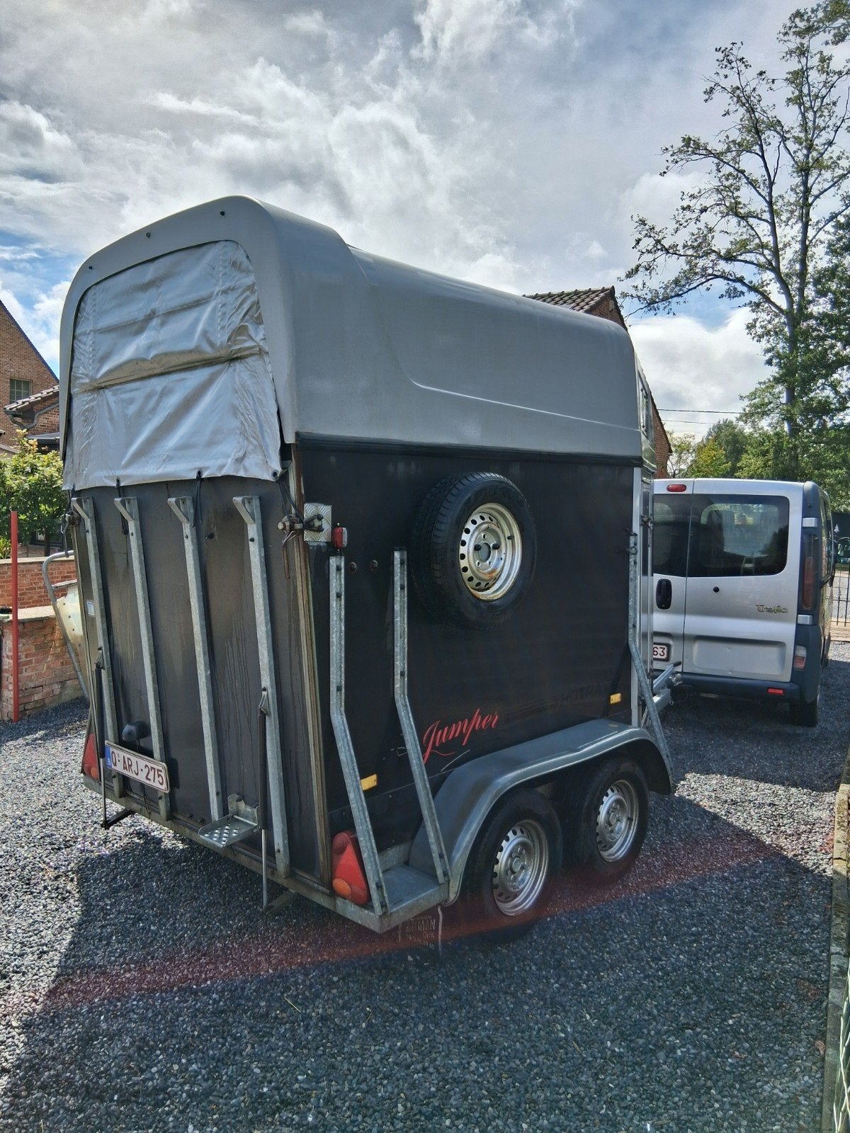 2 paardstrailer, Dieren en Toebehoren, Paarden en Pony's | Trailers en Aanhangwagens, Ophalen