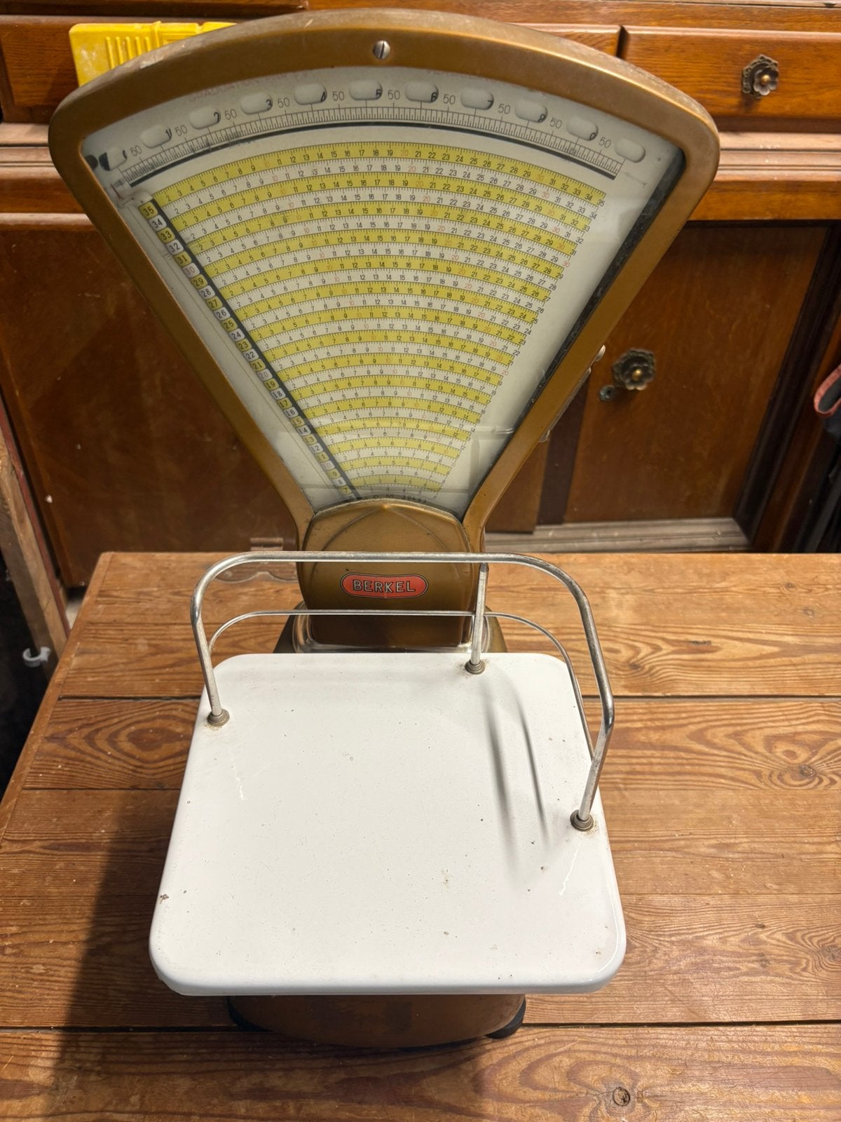 Berkel “Golden” weegschaal, Ophalen, Gebruikt, Analoog