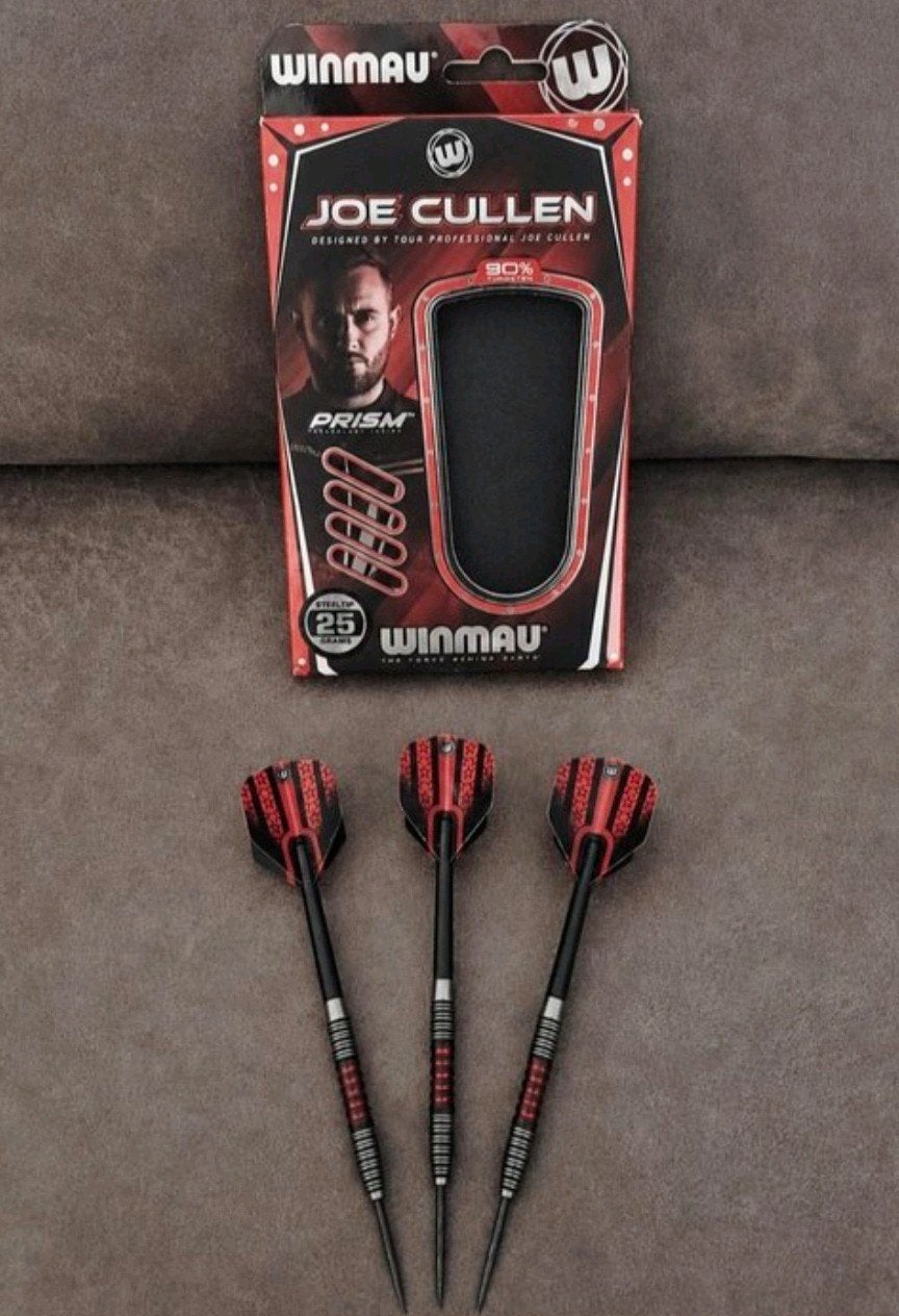 Winmau Joe Cullen 25 Gram – 90% Tungsten Dartpijlen, Ophalen of Verzenden, Zo goed als nieuw, Pijlen