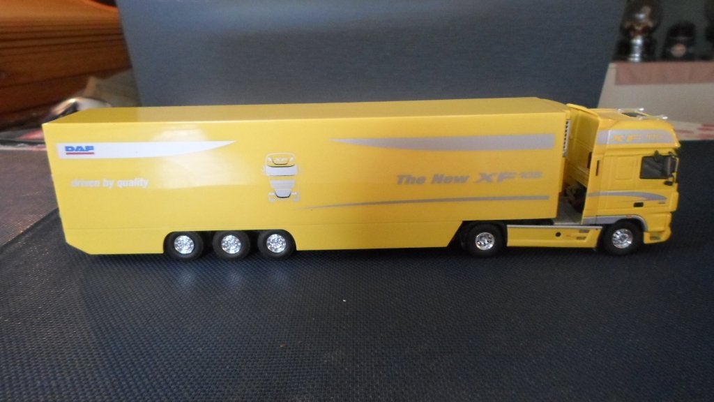 tekno daf vrachtwagen schaal 1:50, Ophalen, Zo goed als nieuw, Bus of Vrachtwagen, Tekno