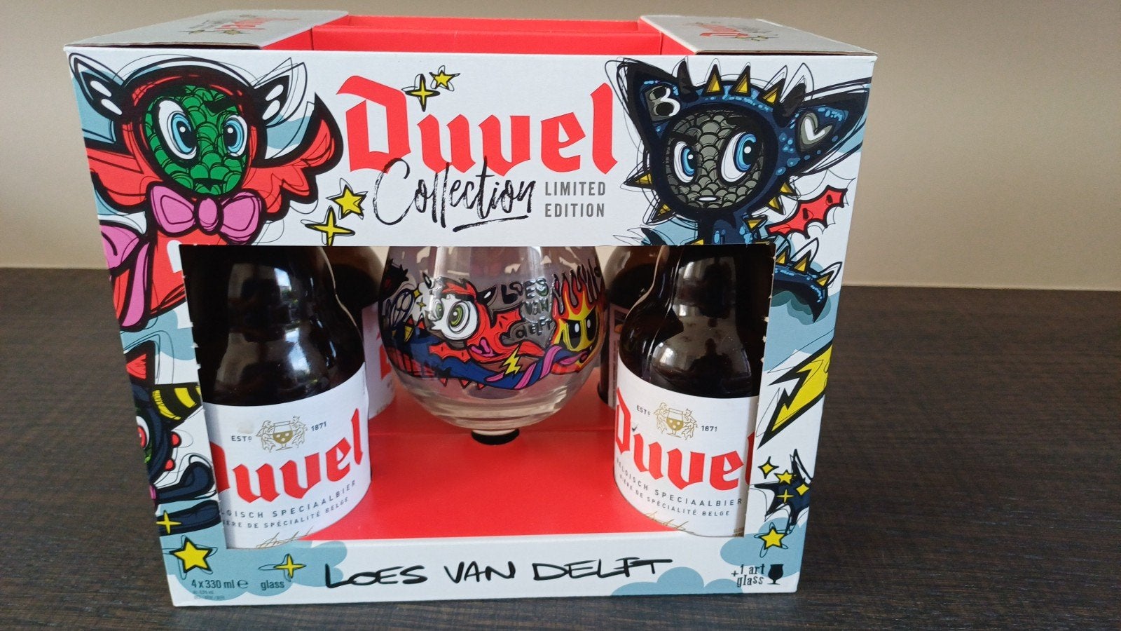 Duvelbox, Collections, Enlèvement