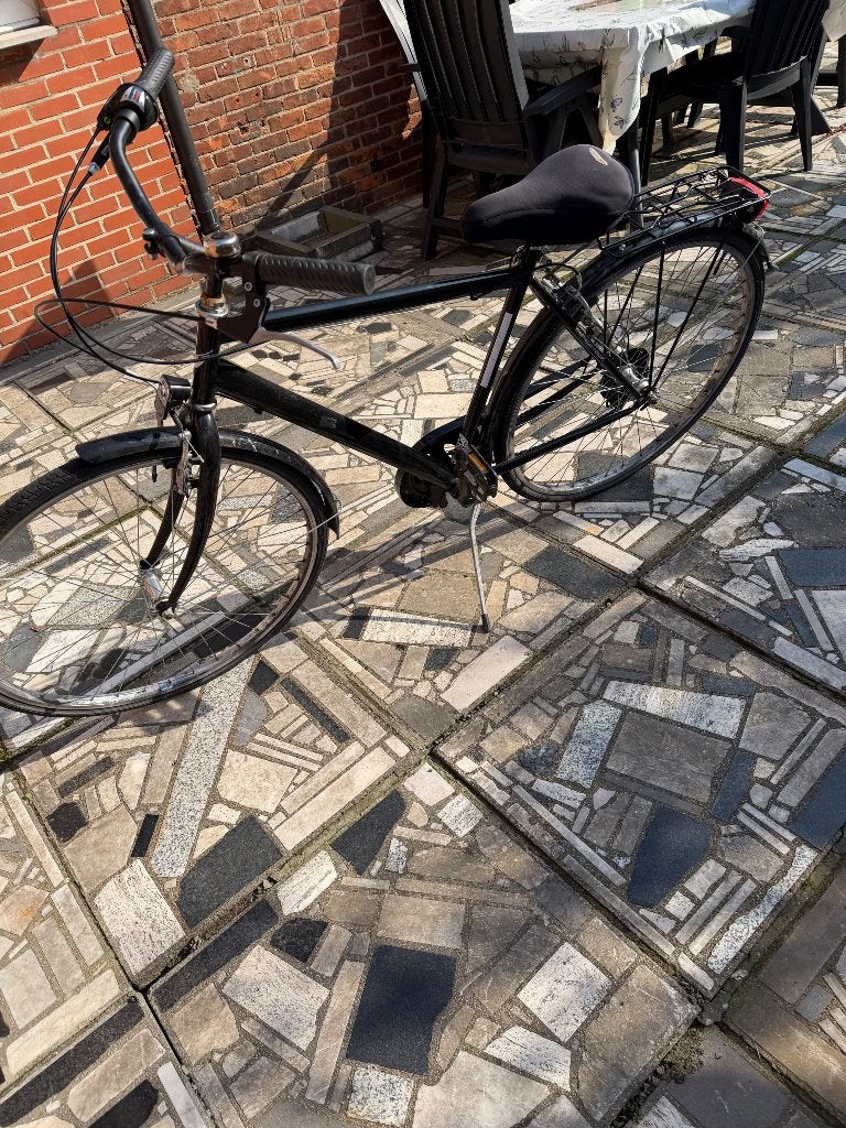 Jongens fiets, Ophalen, Gebruikt, Handrem