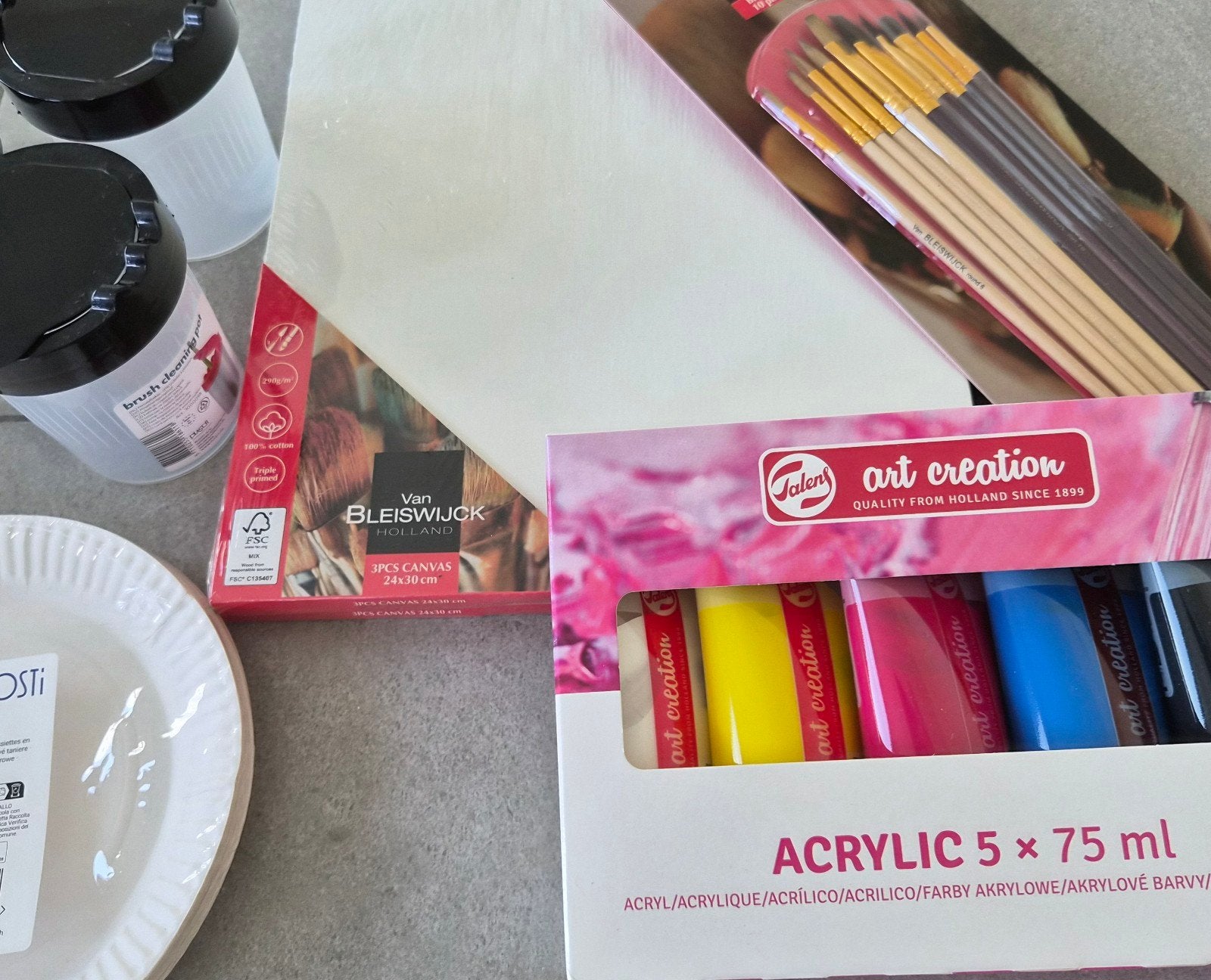 Kit de peinture complet non utilisé, Hobby & Loisirs créatifs, Peinture, Enlèvement ou Envoi, Neuf, Peinture acrylique