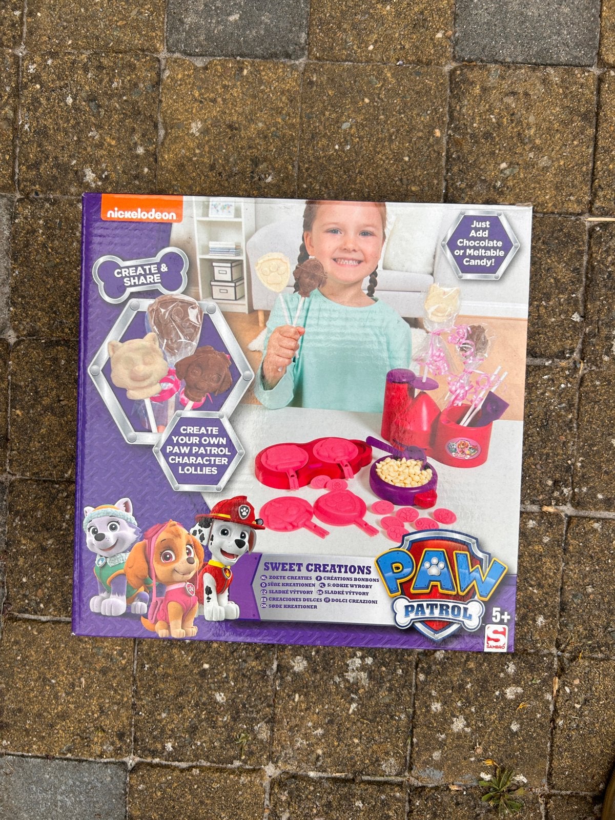Paw patrol chocoladelolly’s maken, Ophalen, Gebruikt
