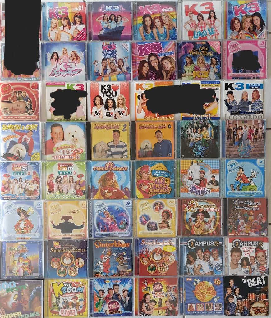 Cd's Studio100 Samson en Gert Mega Mindy Like Me, Ophalen of Verzenden